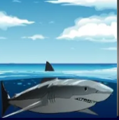 Символ игрового автомата Sharky Hd Акула