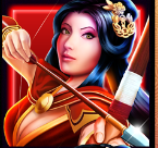 Символ игрового автомата Dragon Warrior Девушка