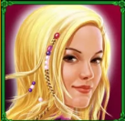 Символ игрового автомата Lucky Lady's Charm Deluxe Девушка