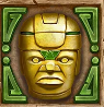 Символ игрового автомата Indiana's Quest Желто-зеленая маска