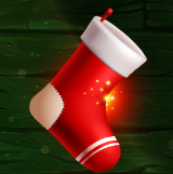 Символ игрового автомата Wild Santa 2 Носок
