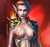 Символ игрового автомата Elven Princesses Воительница в красном